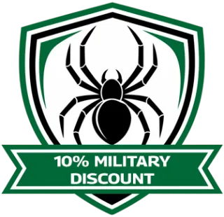 10% Military Discount Badge