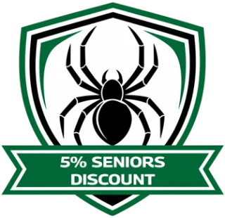 5% Seniors Discount Badge